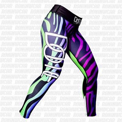 Dome Fitness Zebralicious Green-Purple
