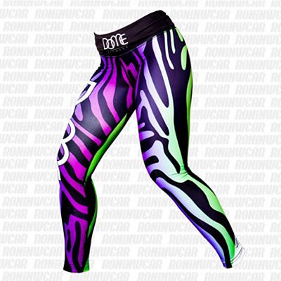 Dome Fitness Zebralicious Green-Purple