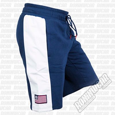 Ecko Unltd HANK Fleece Short Bleu Marine