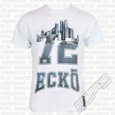 Ecko Unltd NY Number Tee Weiß