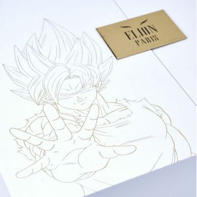 Elion Paris Dragon Ball Z Goku Röd