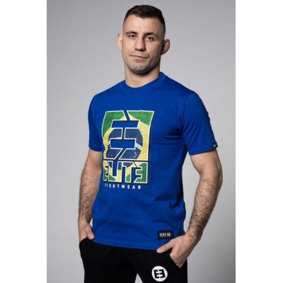 Elite Fightwear BJJ T-shirt Blu