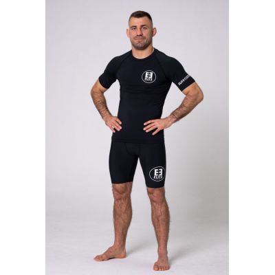 Elite Fightwear Logo Rashguard Black