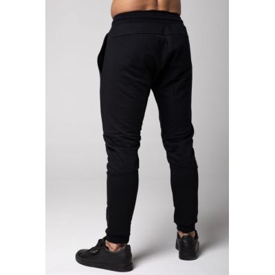 Elite Fightwear Logo Sweat Pants Preto-Branco