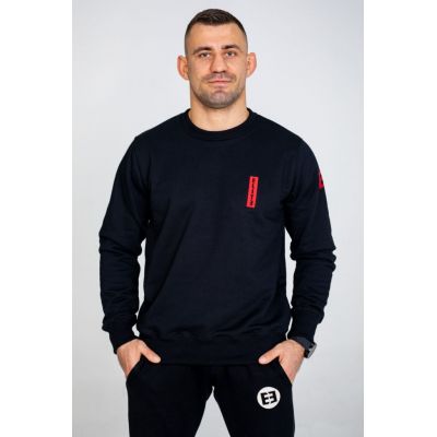 Elite Fightwear Regular Hoodie Svart-Röd