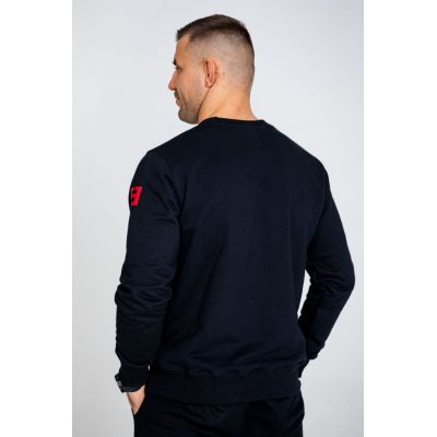 Elite Fightwear Regular Hoodie Black-Red