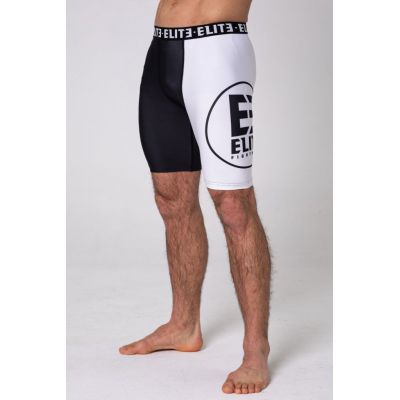 Elite Fightwear Vale Tudo Logo Nero-Bianco