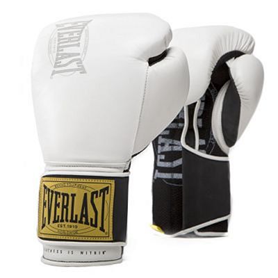 Everlast 1910 Classic Training Gloves Hook&Loop Fehèr