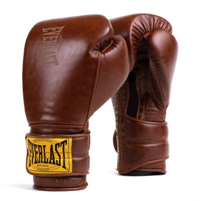 Everlast 1910 H&L Sparring Gloves Vintage Marrom