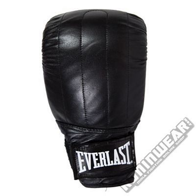 Everlast Zsákolókesztyű Bőr Fekete