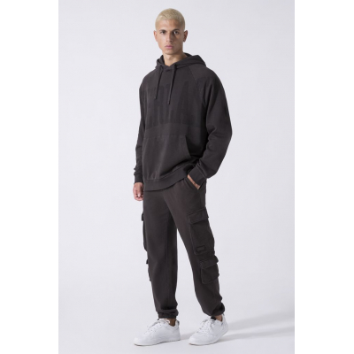 Everlast Cap Felpa DYE Hoodie Black