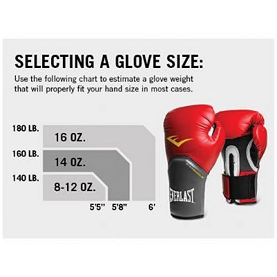 Everlast Guantes Entrenamiento Elite Pro Style Training Negro