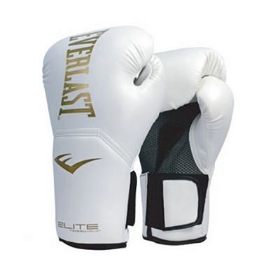 Everlast Elite Pro Style Training Gloves Bianco