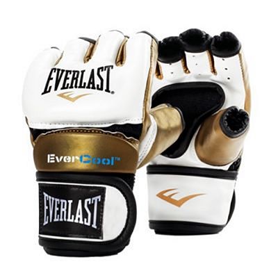 Everlast Everstrike Training Gloves Branco-Dourado