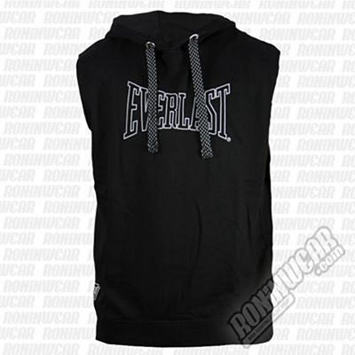 Everlast EVR4488 Sudadera Capucha Sin Mangas Negro