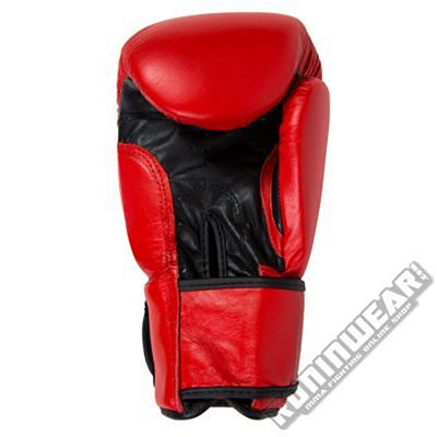 Everlast Leather Boxing Gloves Fighter Red-Black