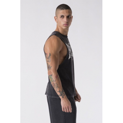 Everlast GARMENT DYE BIG LOGO N/S Noir