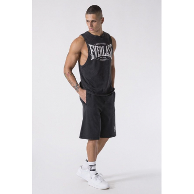 Everlast GARMENT DYE BIG LOGO N/S Preto