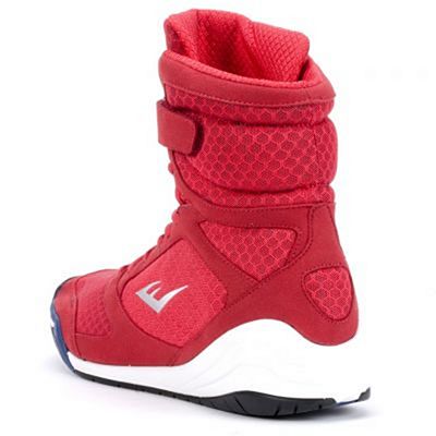 Everlast High Top Boxing Shoes Piros