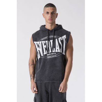 Everlast HOODED GARMENT WASHED Tank Top Schwarz