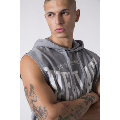 Everlast HOODED GARMENT WASHED Tank Top Grey