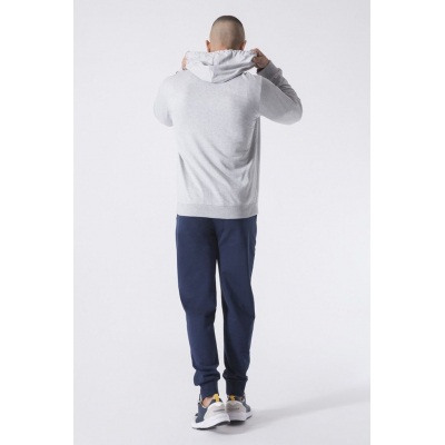 Everlast HOODED ZIPPER  Tracksuit Gris-Azul Marino