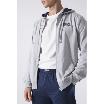 Everlast HOODED ZIPPER  Tracksuit Grau-Dunkelblau