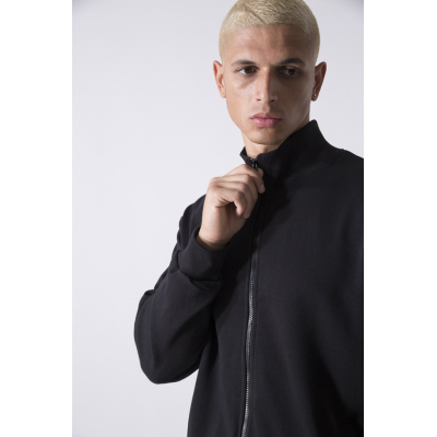 Everlast Iconic Hoddie Zip Square Schwarz-weiß