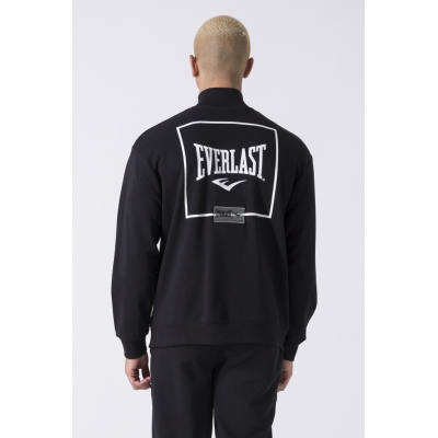 Everlast Iconic Hoddie Zip Square Schwarz-weiß