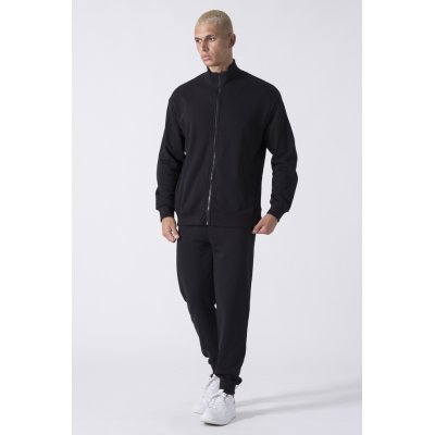 Everlast Iconic Hoddie Zip Square Schwarz-weiß
