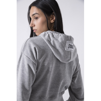 Everlast Iconic Ladies Hoodie Cropped Grey