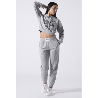 Everlast Iconic Ladies Hoodie Cropped Grey