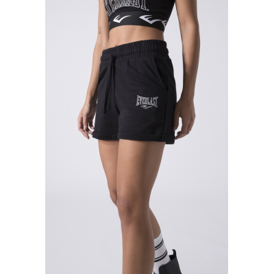 Everlast Iconic Ladies Pants Short Fleece Black