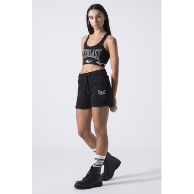 Everlast Iconic Ladies Pants Short Fleece Black