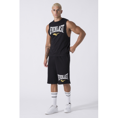 Everlast Iconic Logo Tank Top Off Black-White