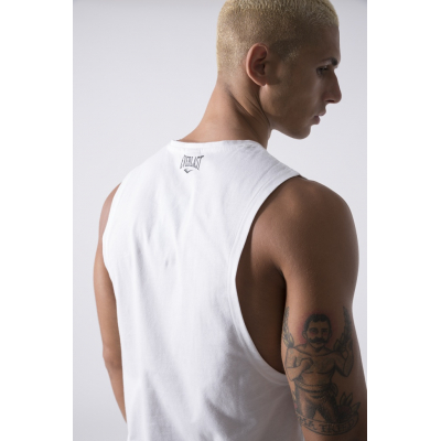 Everlast Iconic Logo Tank Top Off White