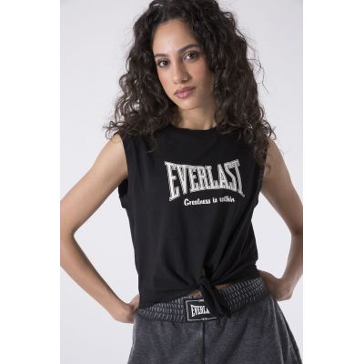 Everlast Knot Top Jersey Ladies Negro