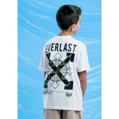 Everlast LFS FW JR Boy Fashion T-shirt Blanco