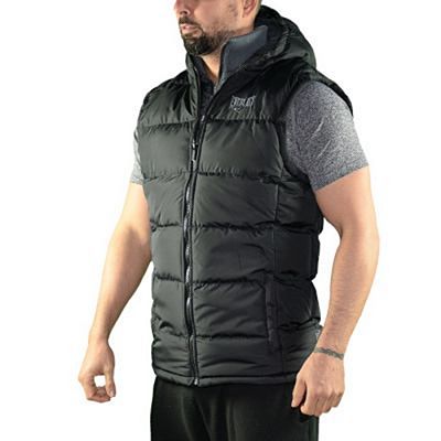 Everlast Mens 2 Zip Gilet Preto