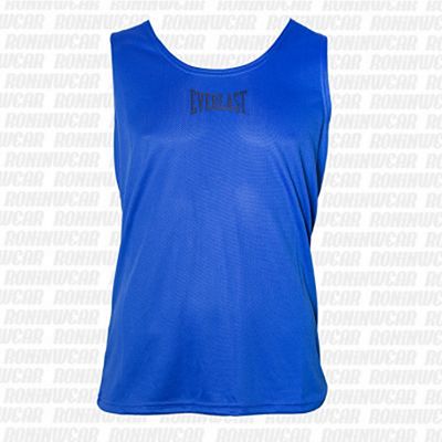 Everlast Mens Competition Vest Azul-Preto