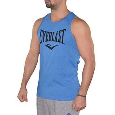 Everlast Mens Logo Vest Bleu-Noir