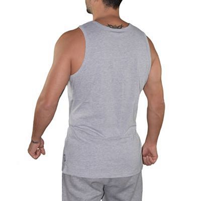 Everlast Mens Logo Vest Grau-Schwarz