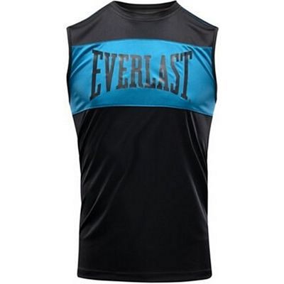 Everlast Mens Training Tank Top Negro-Azul