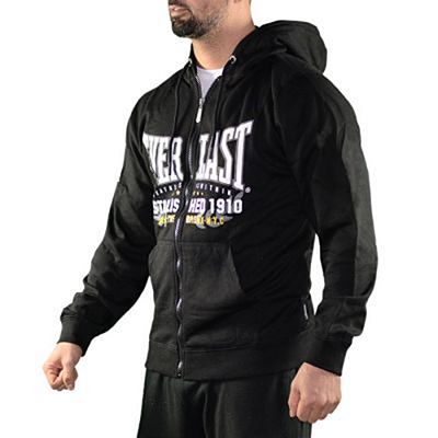 Everlast Mens Zip Through Hoody Black
