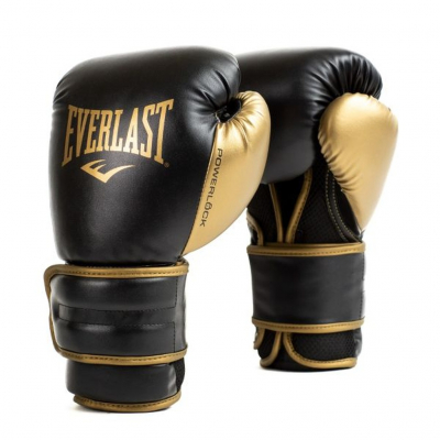 Everlast Powerlock 2R Training Gloves Fekete-Arany