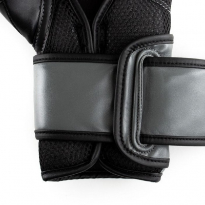 Everlast Powerlock 2R Training Gloves Gris-Negro