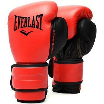 Everlast Powerlock 2R Training Gloves Vermelho