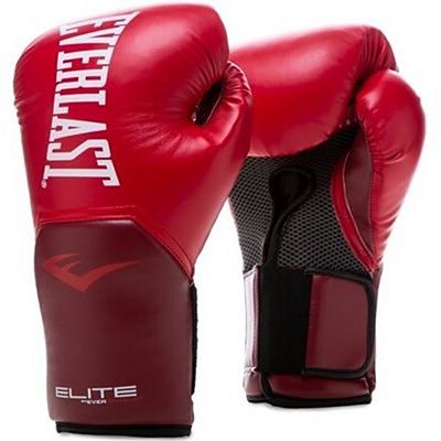 Everlast Pro Style Elite Gloves Vermelho