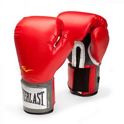 Everlast Pro Style Training Gloves Vermelho