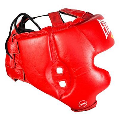 Everlast Pro Traditional Headgear Rosso